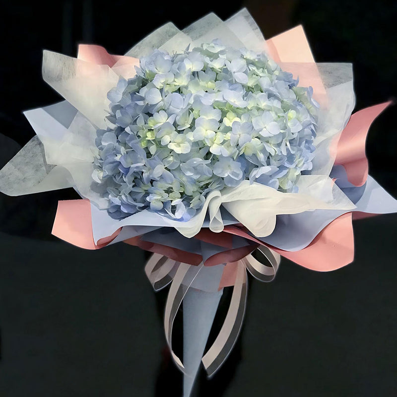 巨型繡球花雪糕筒花束